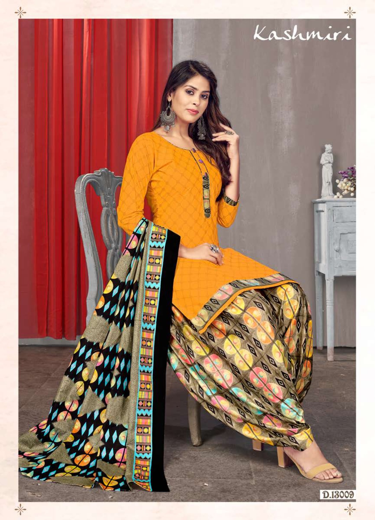 Bipson Kashmiri Queen 1701 To 1704 Woolen Pashmina Designer Dress Material  Collection Catalog