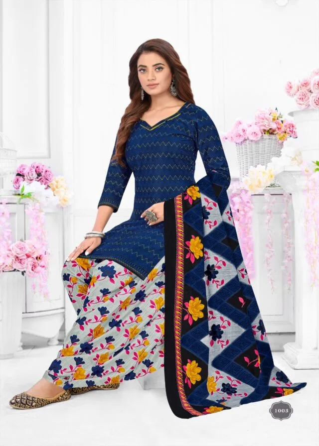 Kesariya Patiyala Vol 1 Wholesale Dress Material