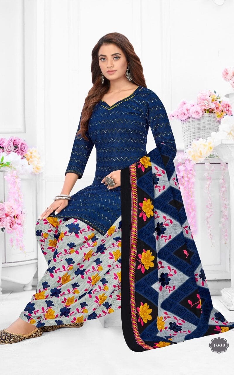 Kesariya Patiyala Vol 1 Wholesale Dress Material