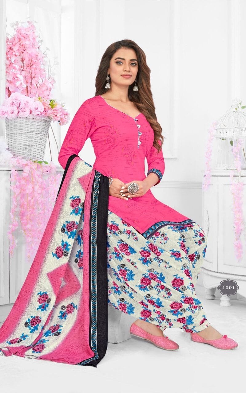 Kesariya Patiyala Vol 1 Wholesale Dress Material