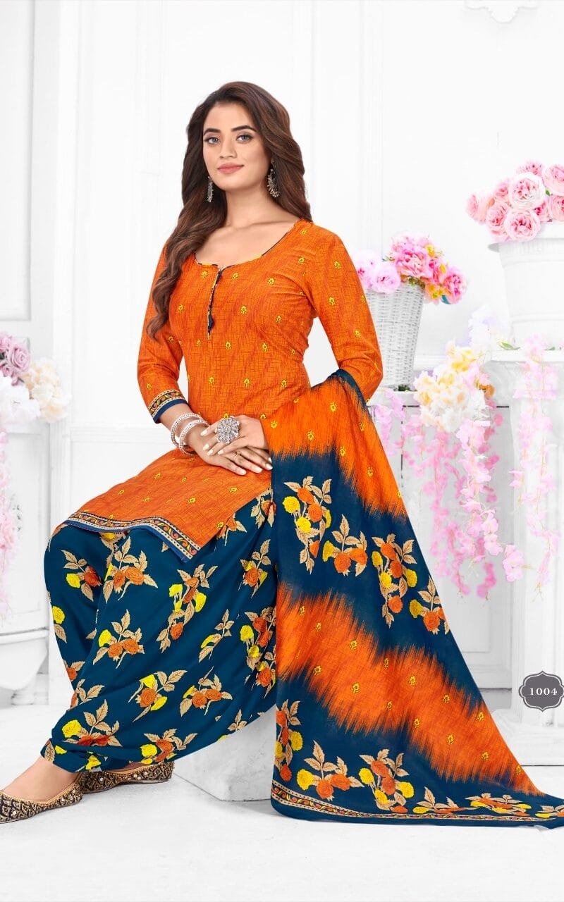 Kesariya Patiyala Vol 1 Wholesale Dress Material