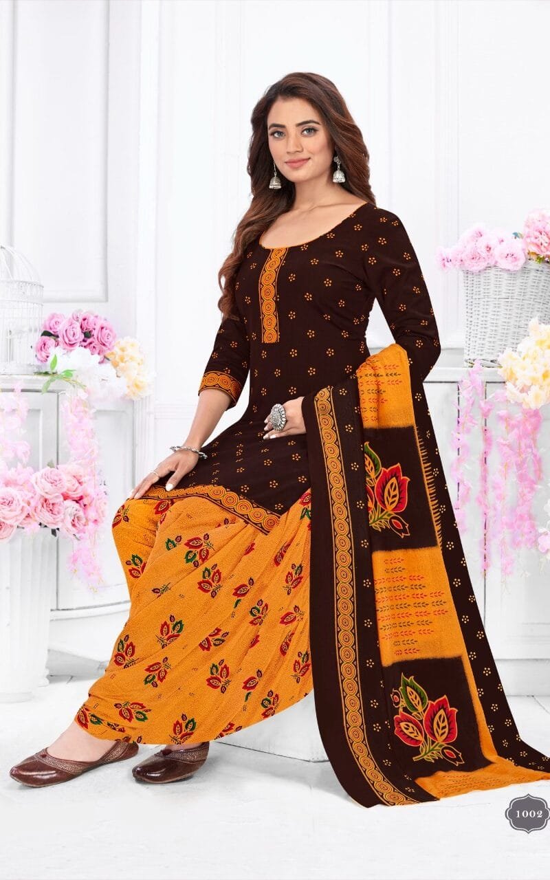 Kesariya Patiyala Vol 1 Wholesale Dress Material