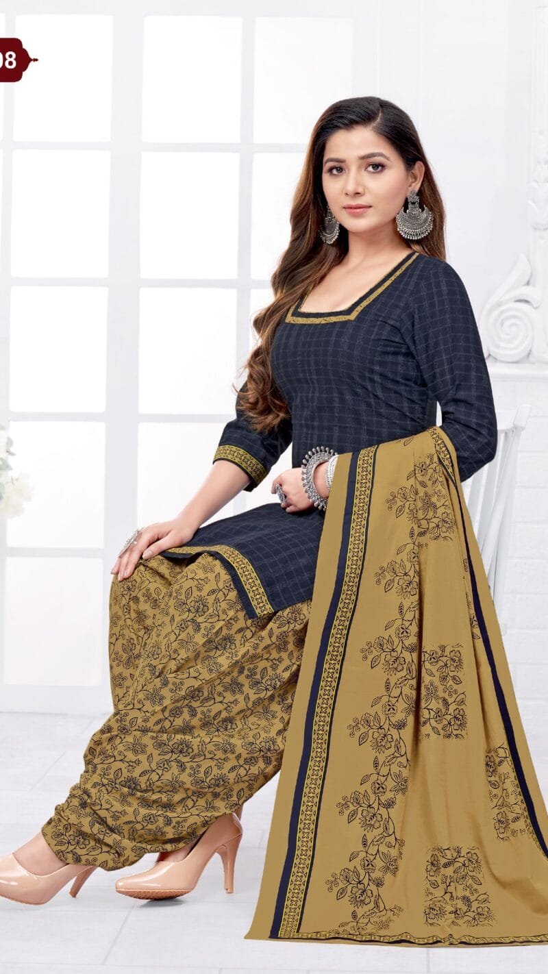 Kuber Geet Patiyala Vol 13 Wholesale Cotton Dress Material