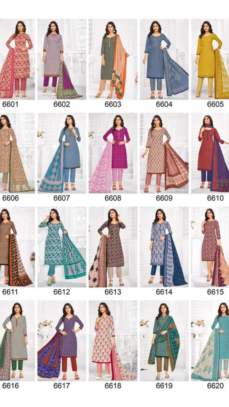 Laado Vol 66 Wholesale Cotton Dress Material