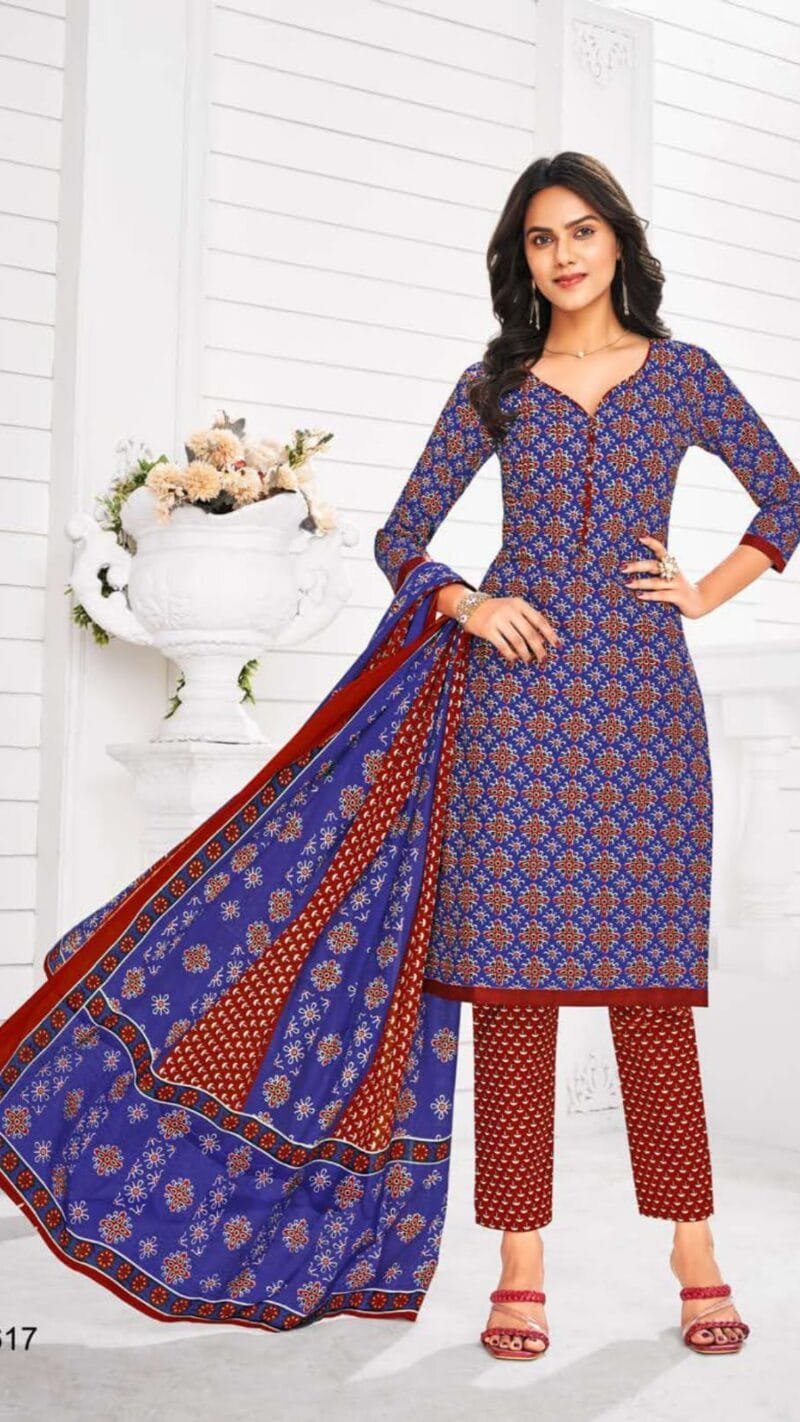 Laado Vol 66 Wholesale Cotton Dress Material