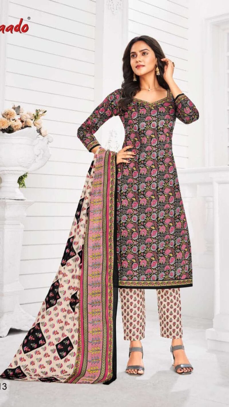 Laado Vol 66 Wholesale Cotton Dress Material