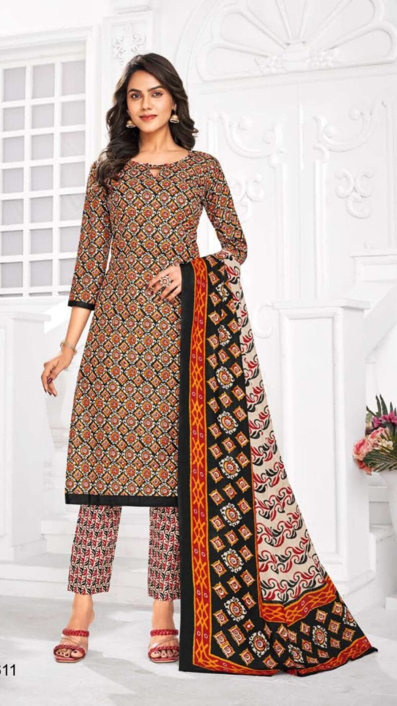 Laado Vol 66 Wholesale Cotton Dress Material