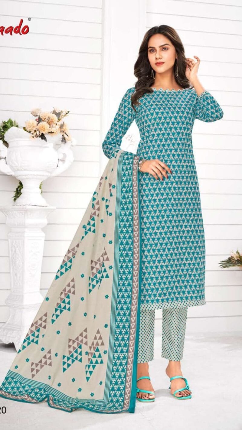 Laado Vol 66 Wholesale Cotton Dress Material