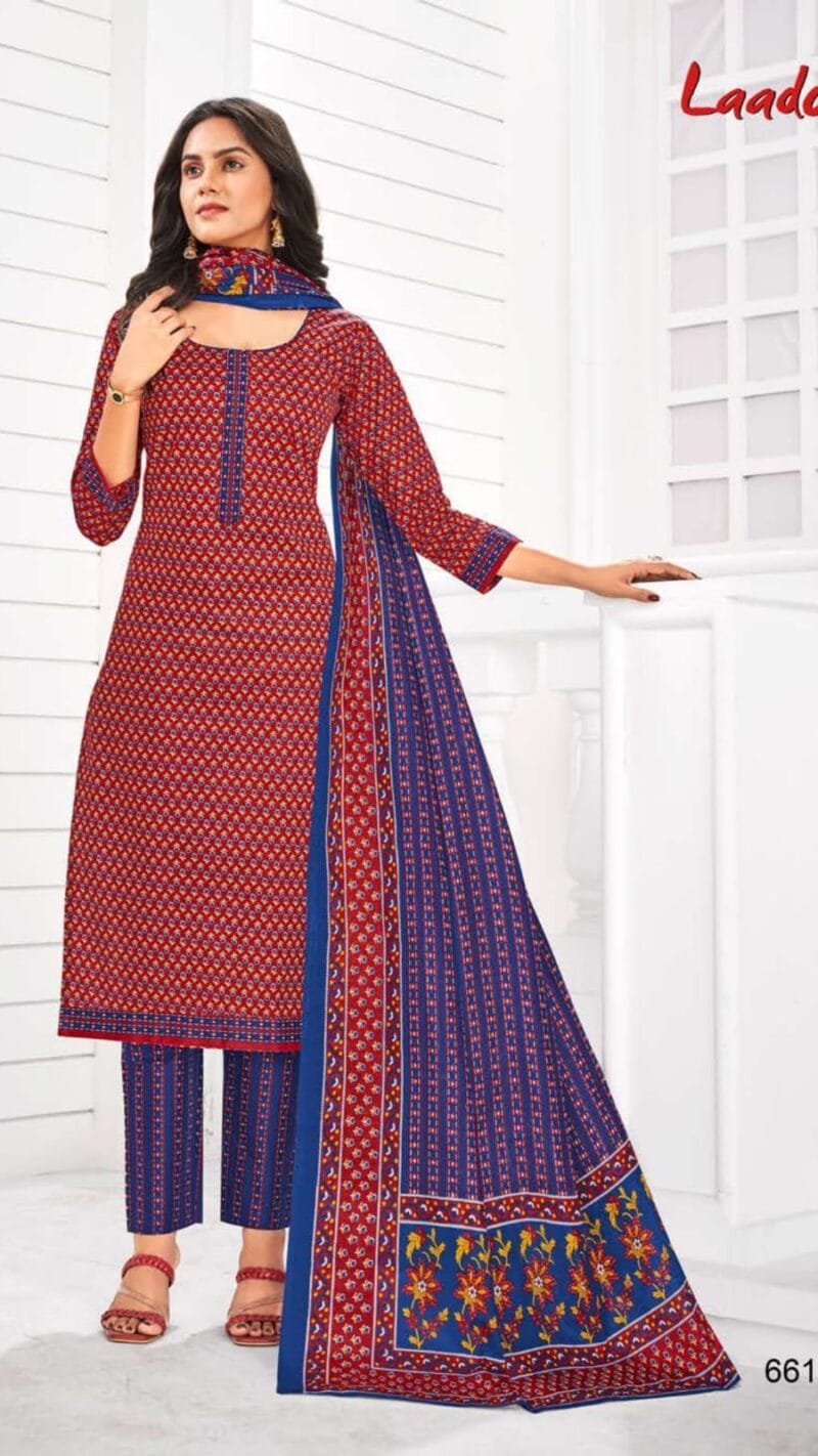 Laado Vol 66 Wholesale Cotton Dress Material