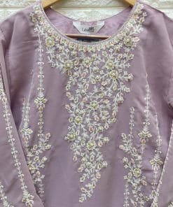 Luxury Pret D No 1271 New Handwork Collection Kurti With Pant