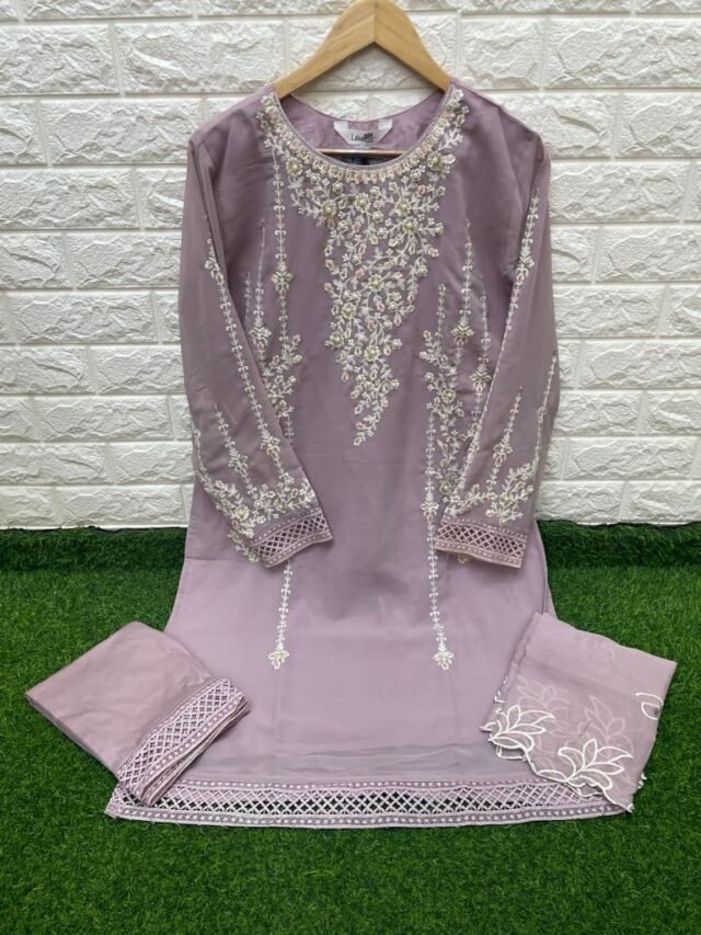 Luxury Pret D No 1271 New Handwork Collection Kurti With Pant