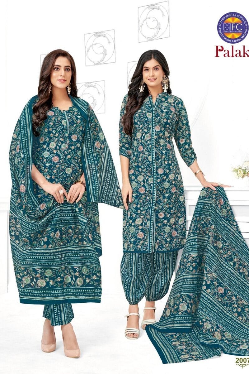 MFC Palak Vol-2 Jaipuri Print Wholesale Dress Material