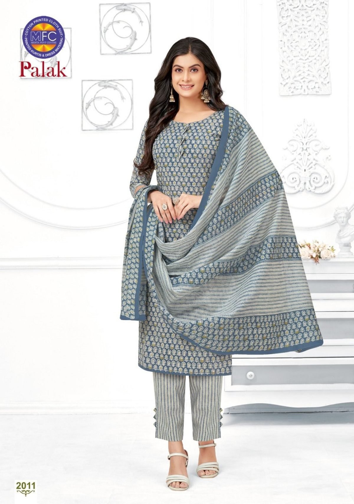 Lilots Aqua Blue Banarasi Jacquard Woven with Swarovski Diamond Work  Unstitch Dress Material : Amazon.in: Fashion