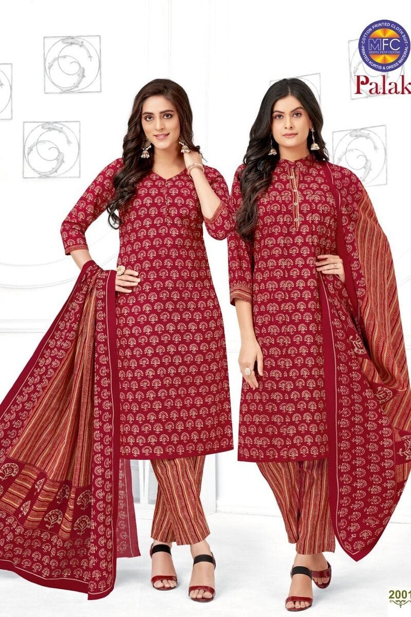 MFC Palak Vol-2 Jaipuri Print Wholesale Dress Material