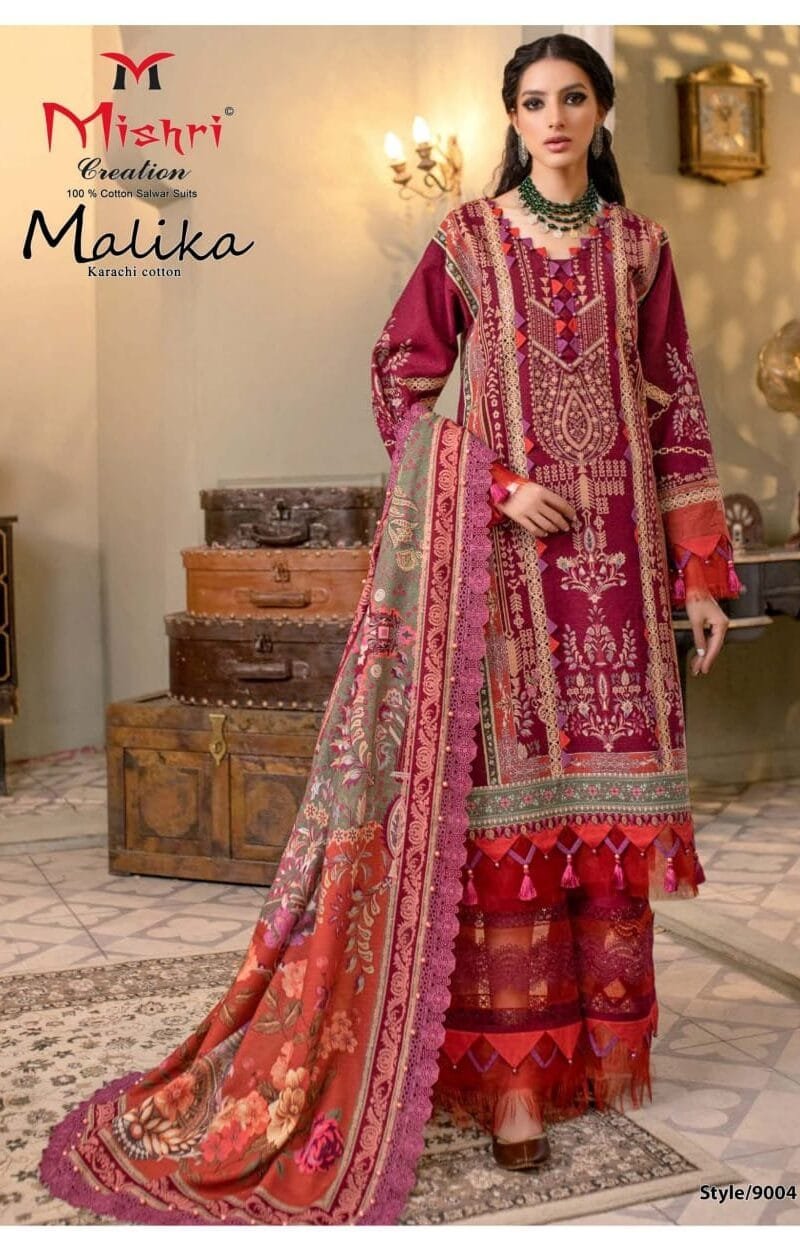 Mallika Vol 9 Mishri Wholesale Cotton Dress Material