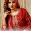Manjeera Shayrana Readymade Collection Rayon Foil Print with Work
