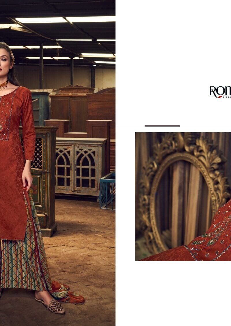 Manvika Romani Wholesale Cotton Dress Material
