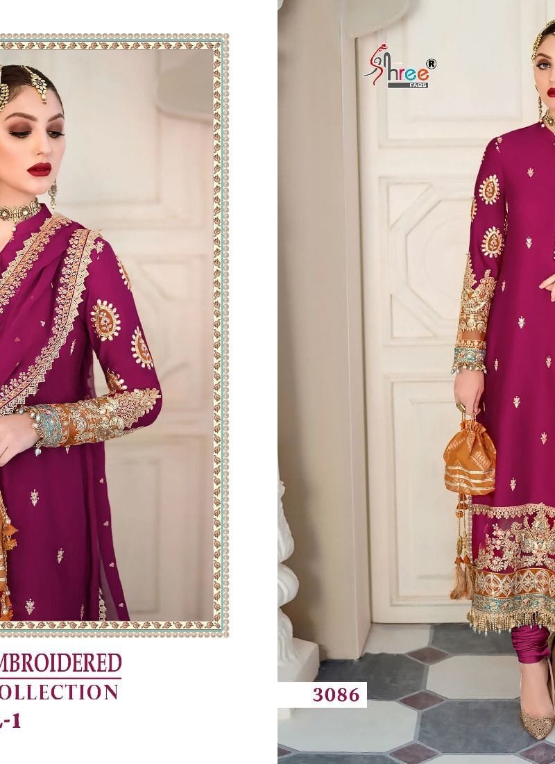 Maria B Embroidered Festival Collection Vol 1 Shree Fabs