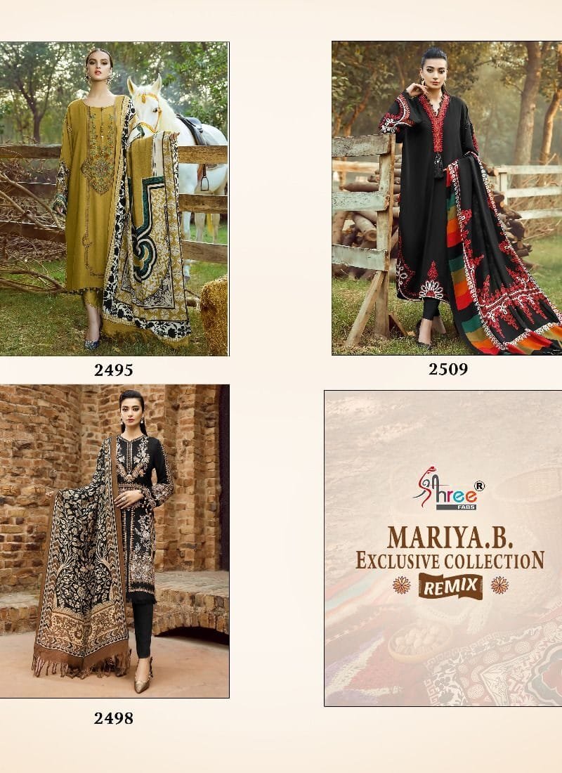Maria B Exclusive Collection Remix Pakistani Salwar Suits
