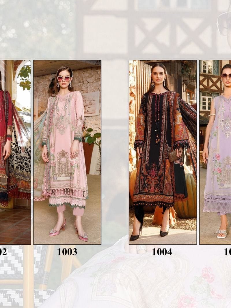 Maria Lawn Vol 12 Majesty Pakistani Salwar Suits