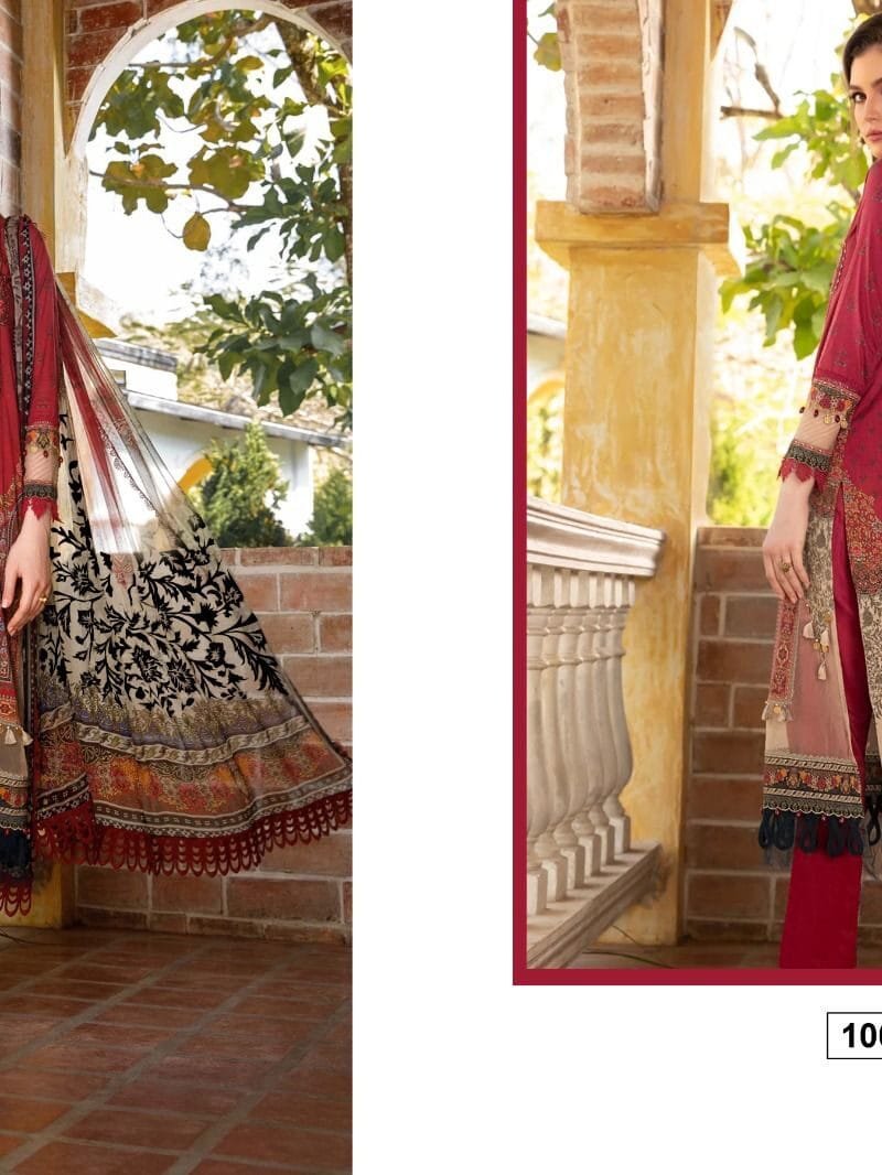 Maria Lawn Vol 12 Majesty Pakistani Salwar Suits