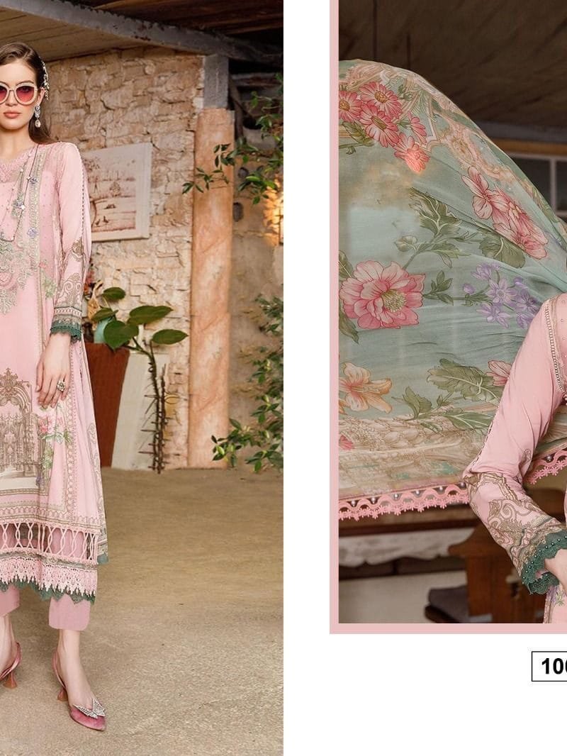 Maria Lawn Vol 12 Majesty Pakistani Salwar Suits