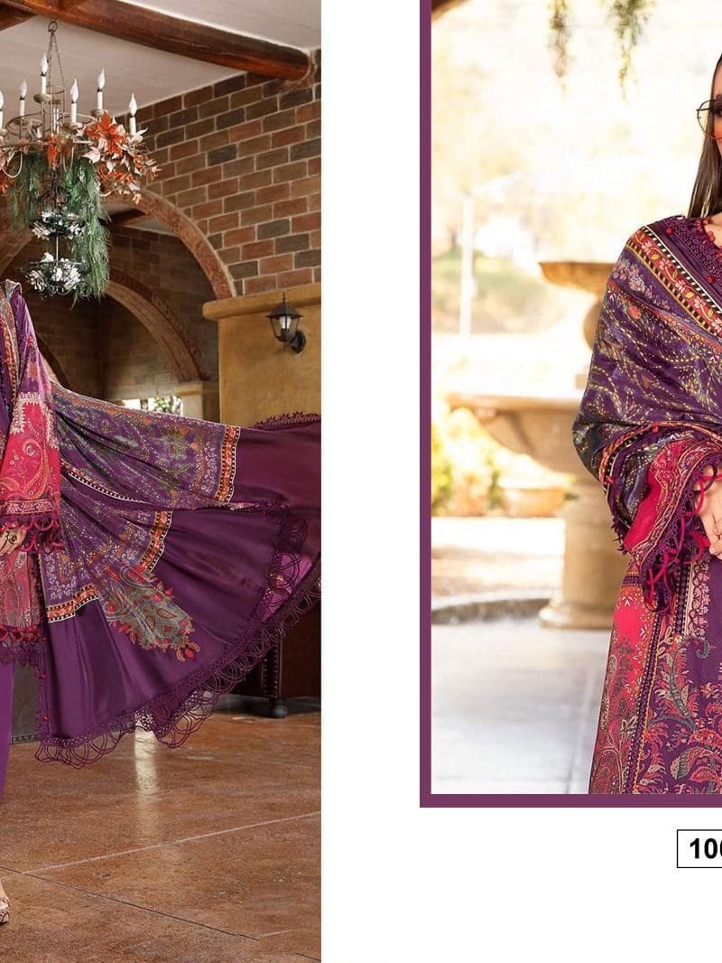 Maria Lawn Vol 12 Majesty Pakistani Salwar Suits