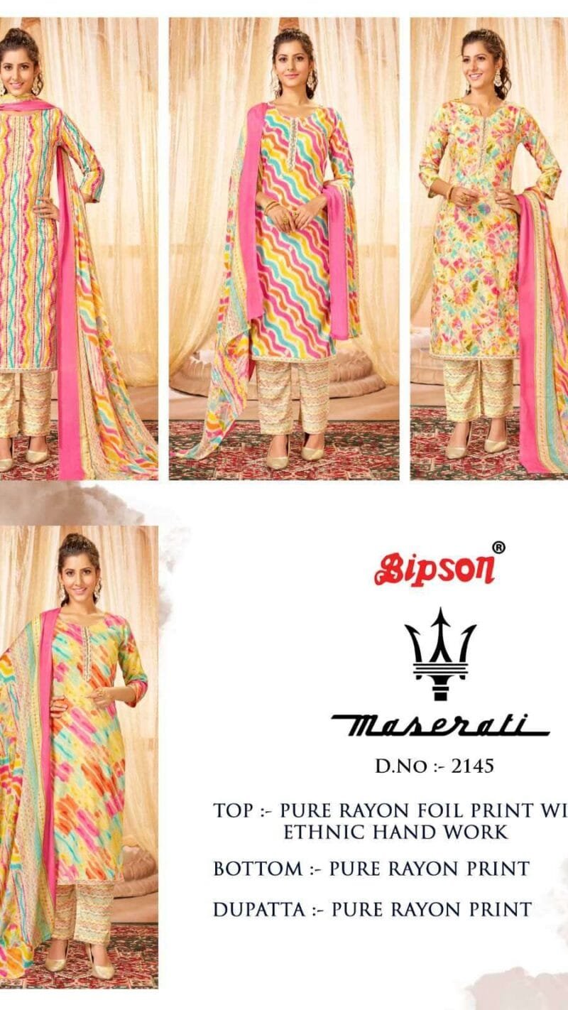 Maserati 2145 Bipson Premium Rayon Collection