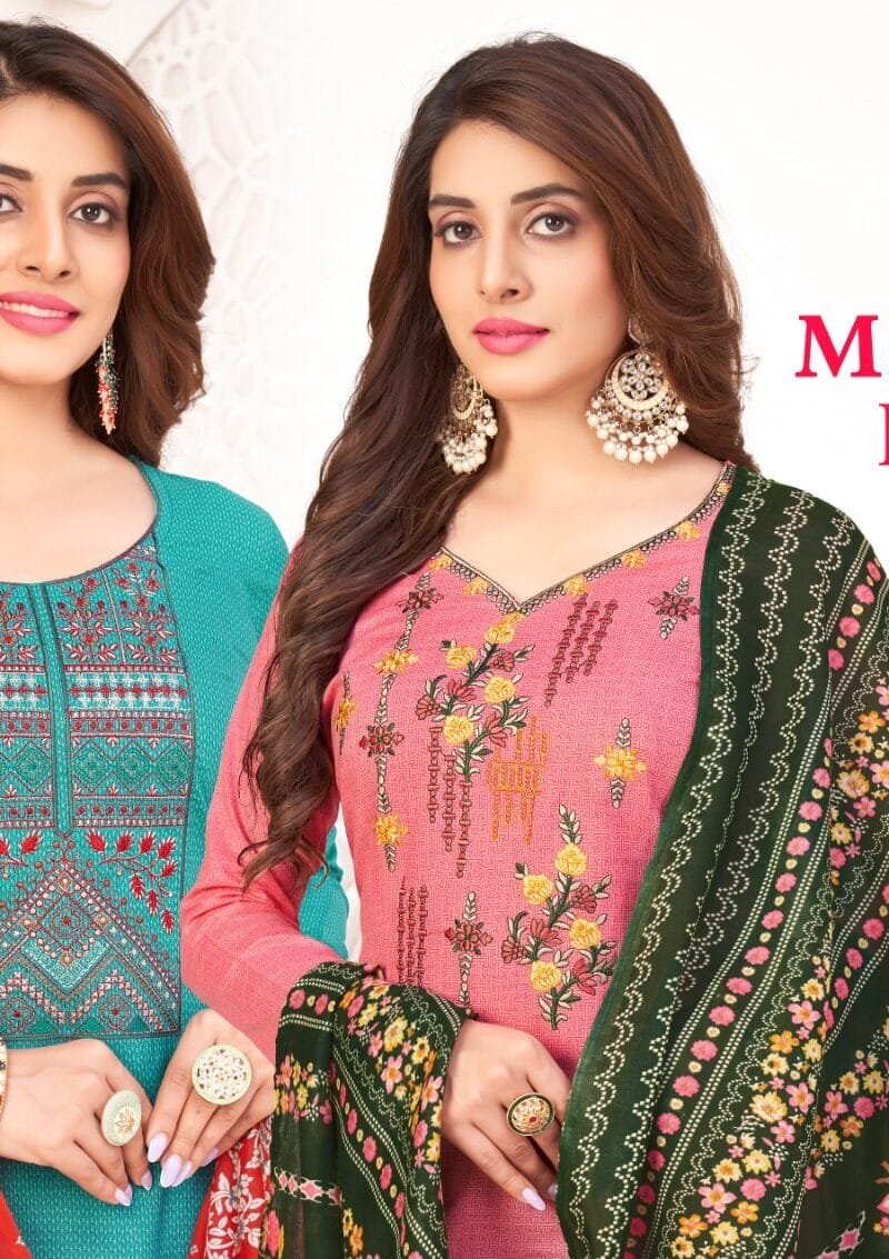 Mastani Patiyala Vol 11 Vandana Fashion Wholesale Cotton Dress Material