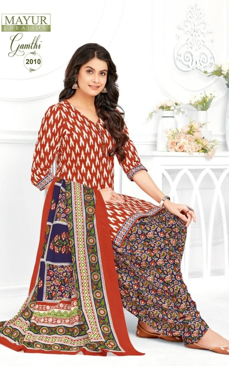 Mayur Gamthi Vol 2 Wholesale Cotton Dress Material