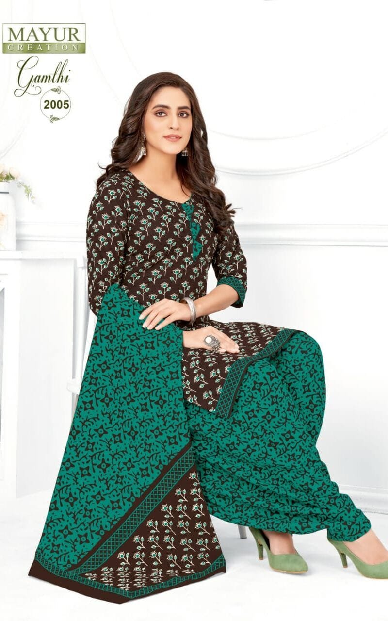 Mayur Gamthi Vol 2 Wholesale Cotton Dress Material