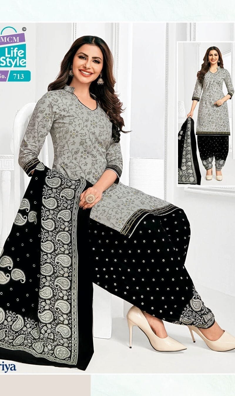 Mcm Life Style Priya Special Wholesale Cotton Dress Material