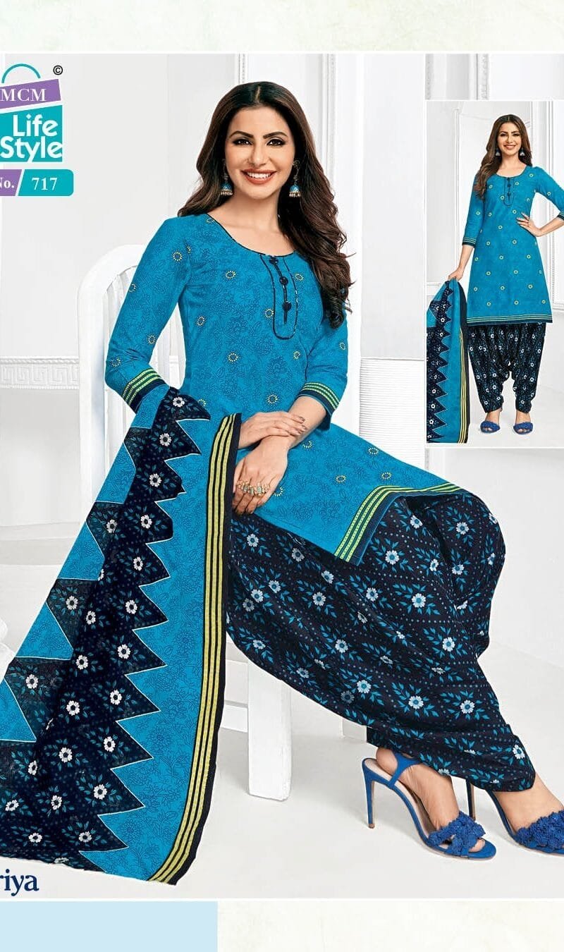 Mcm Life Style Priya Special Wholesale Cotton Dress Material