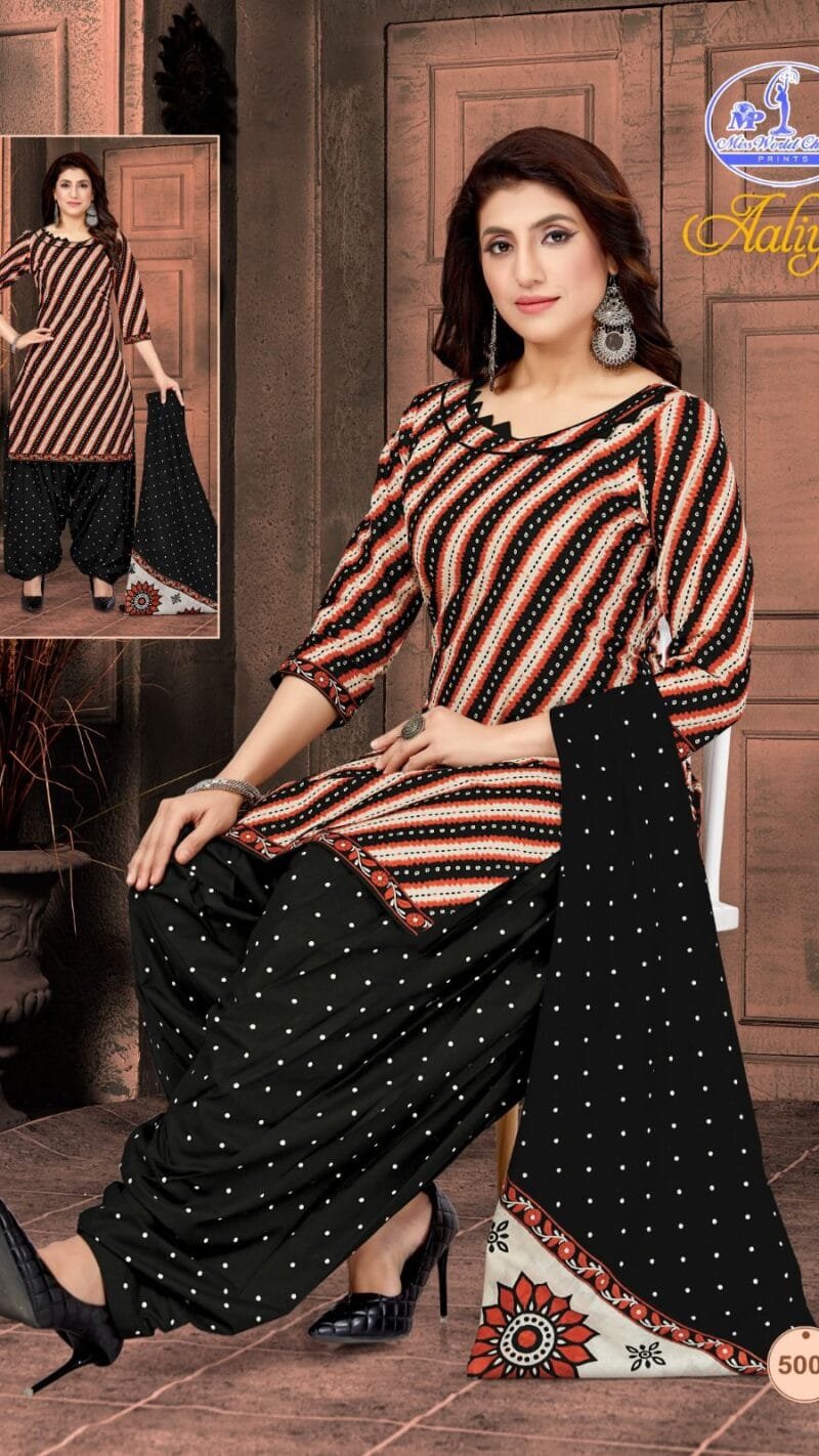 Miss World Aaliya Vol 5 Wholesale Cotton Dress Material