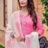 Mittoo Kumkum Muslin Weaving Digital With Soft Cotton Inner