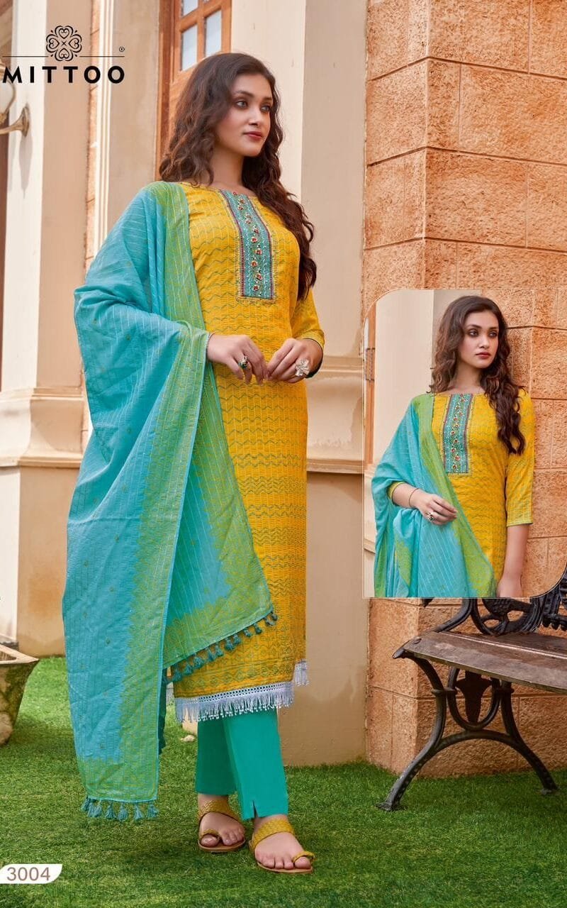 Mittoo Kumkum Muslin Weaving Digital With Soft Cotton Inner