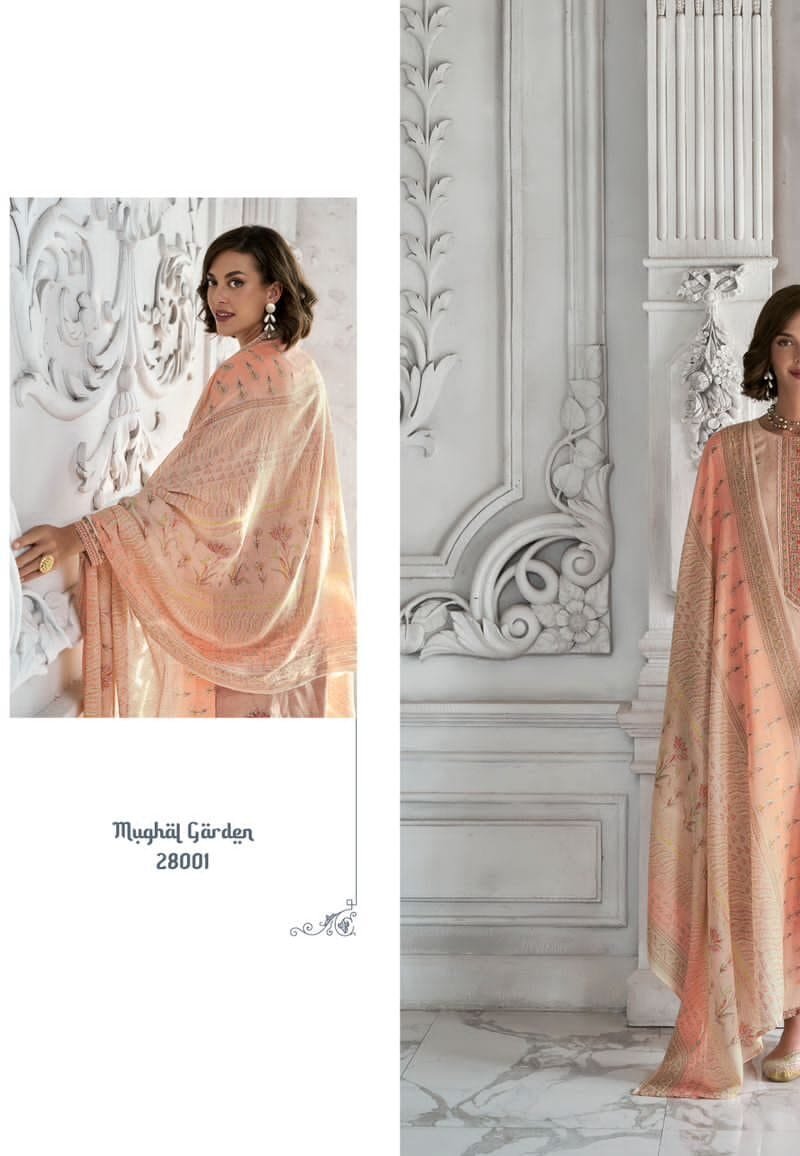 Mughal Garden Mumtaz Arts Pure Lawn Camric Suits
