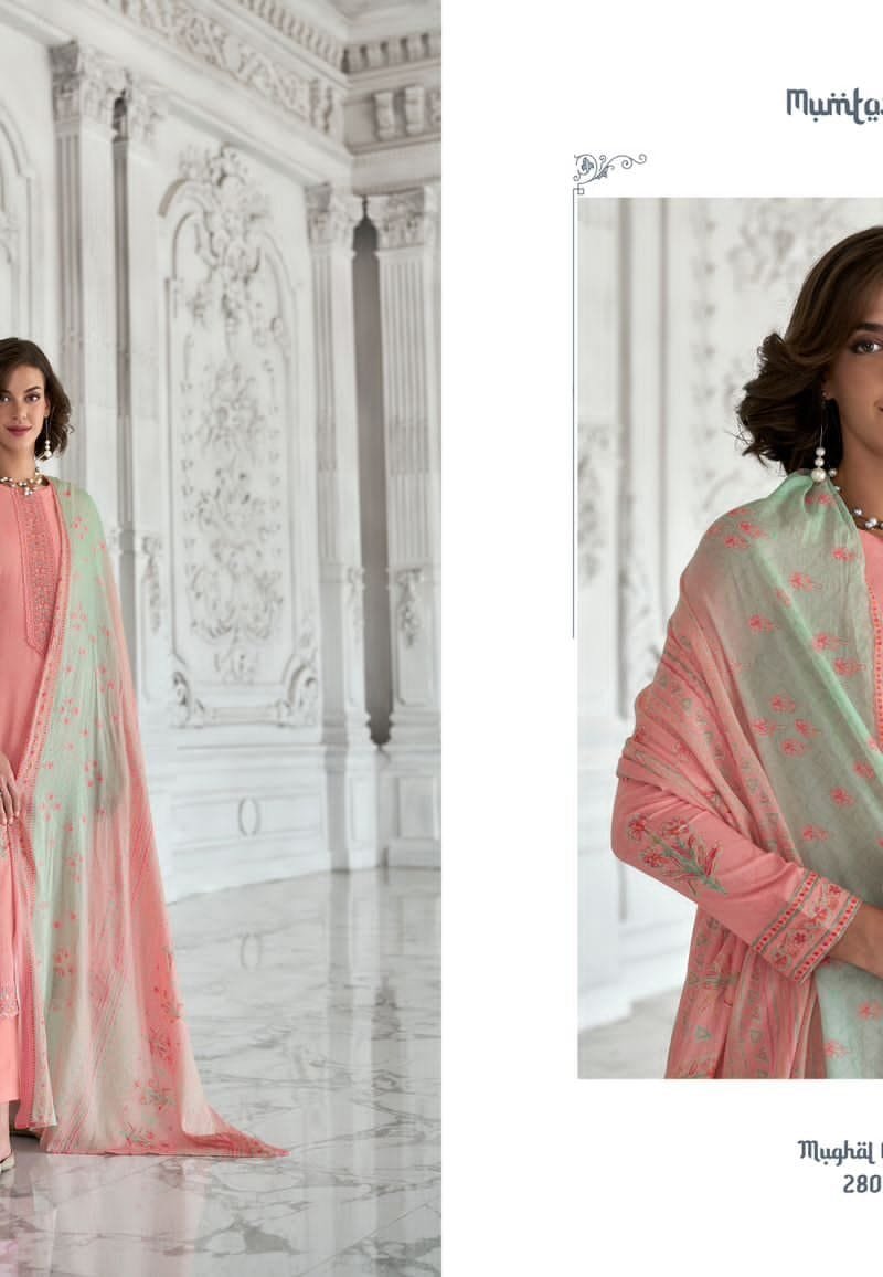 Mughal Garden Mumtaz Arts Pure Lawn Camric Suits