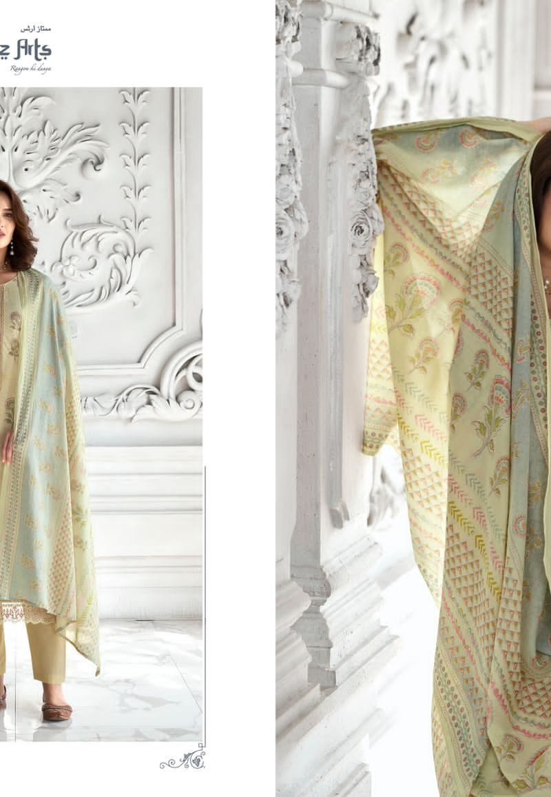 Mughal Garden Mumtaz Arts Pure Lawn Camric Suits
