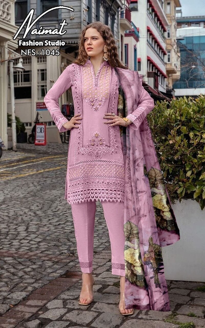 Naimat Fashoin Studio NFS-1045 Readymade Embroidery Classy Collection