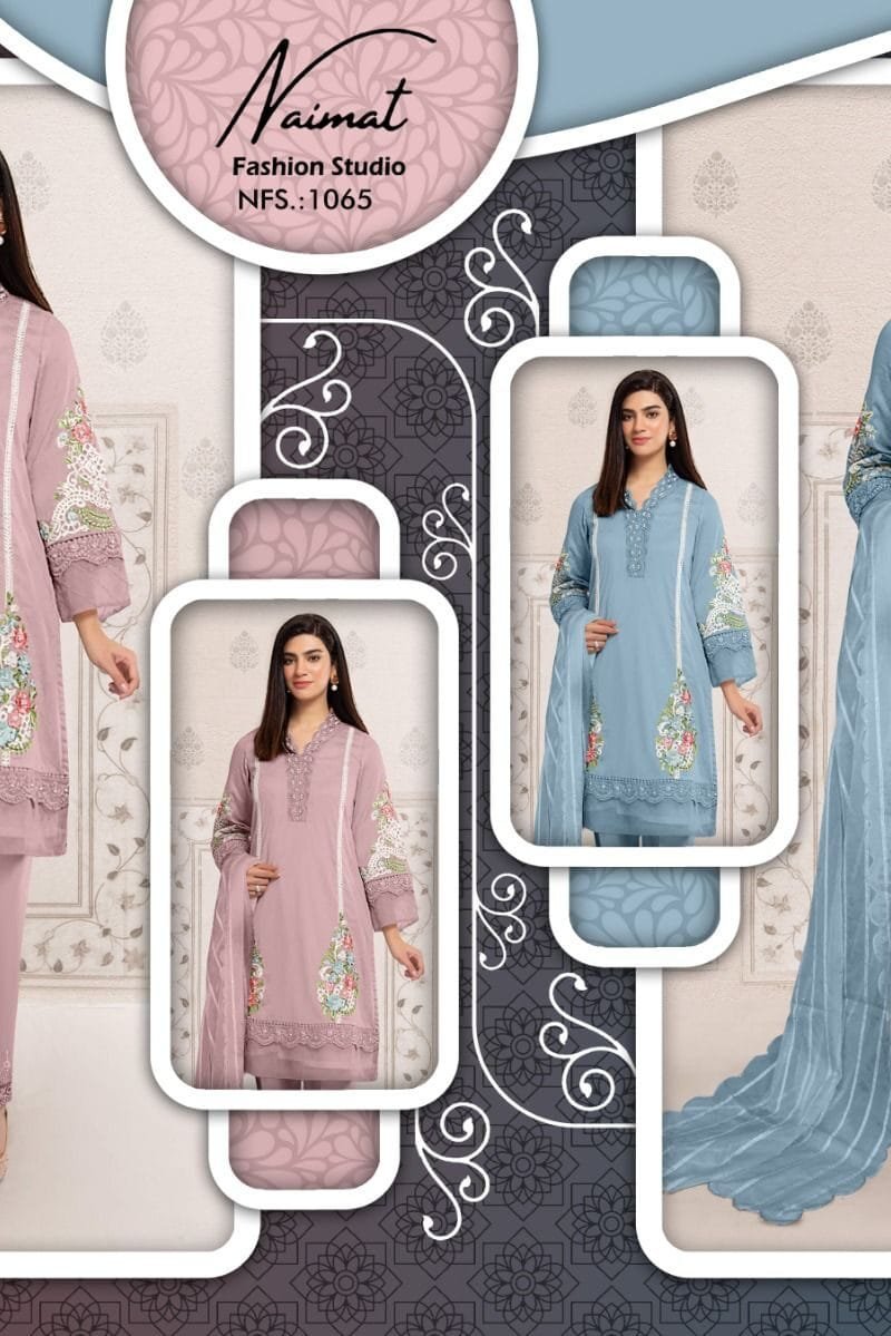 Naimat Fashoin Studio NFS 1065 Readymade Embroidery Classy Collection