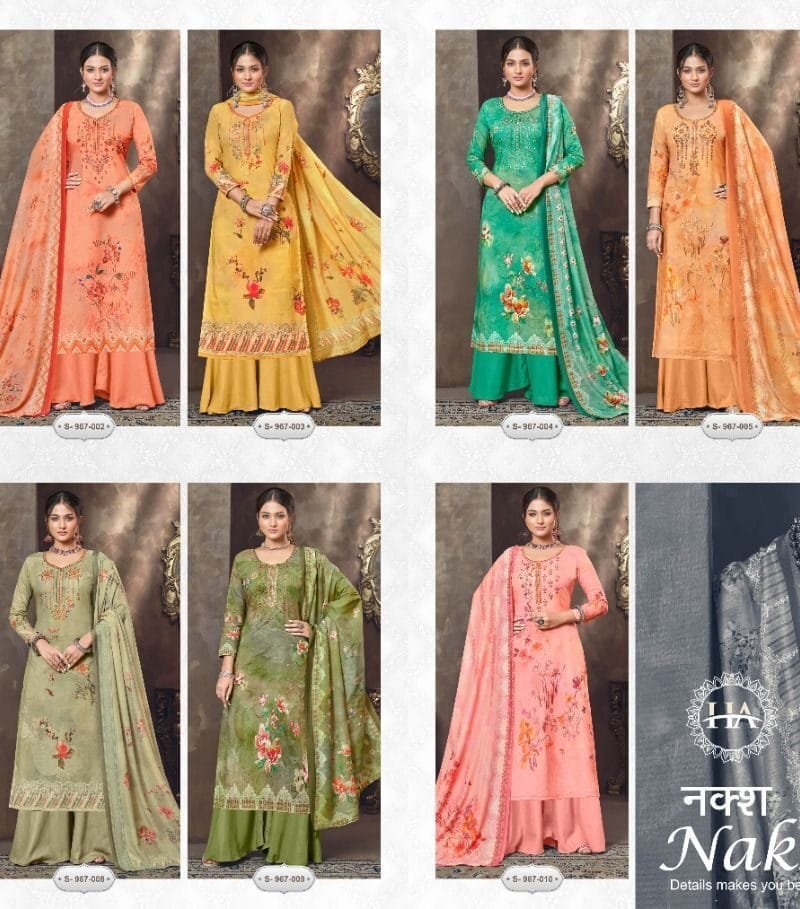 Naksh Harshit Fashion Hub Alok Suit