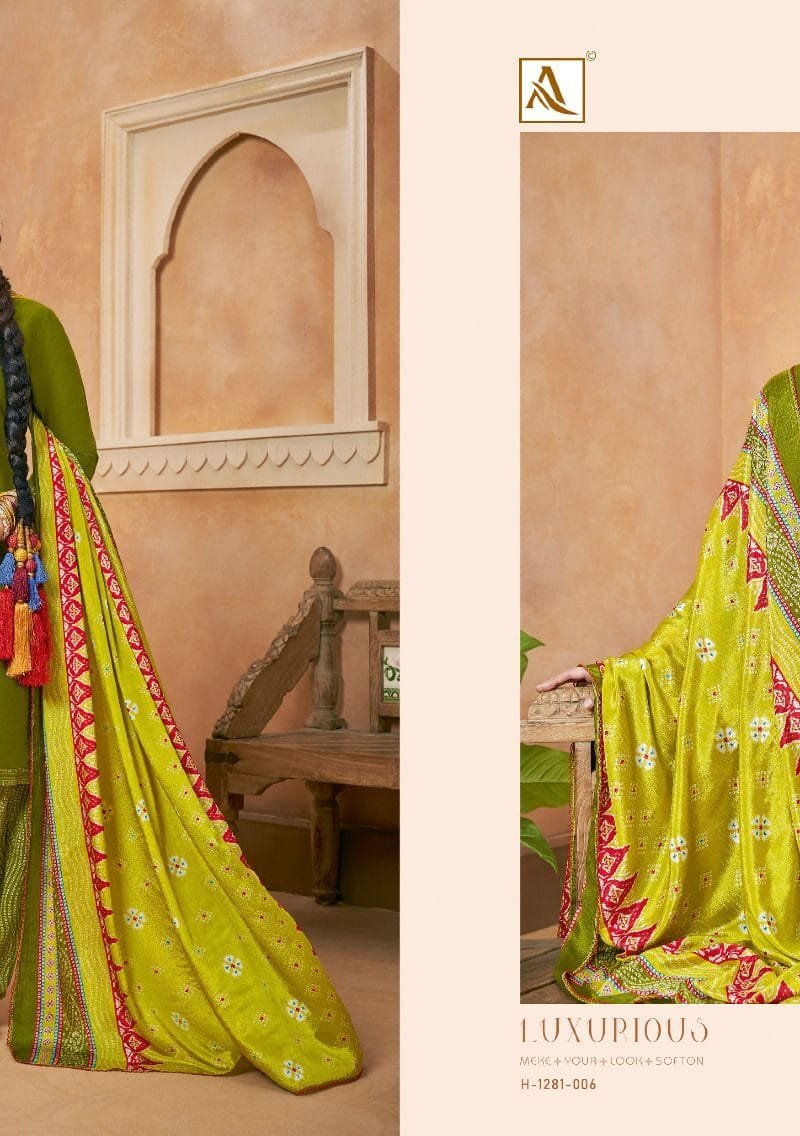 Nigaar Patiyala Vol 3 Alok Suit Pure Viscose Reyon Slub