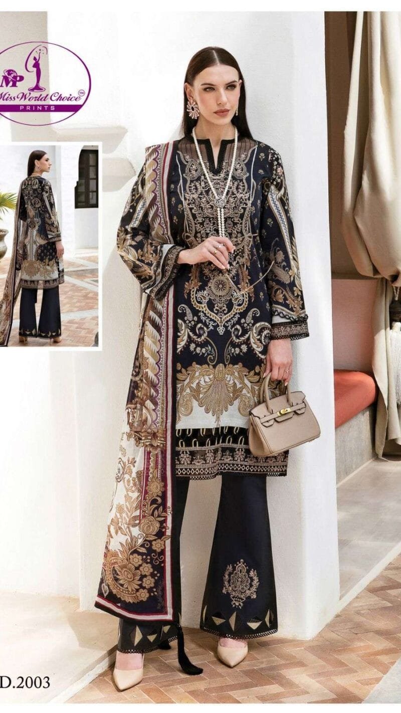 Nooraniyat Vol 2 Miss World Choice Wholesale Cotton Dress Material