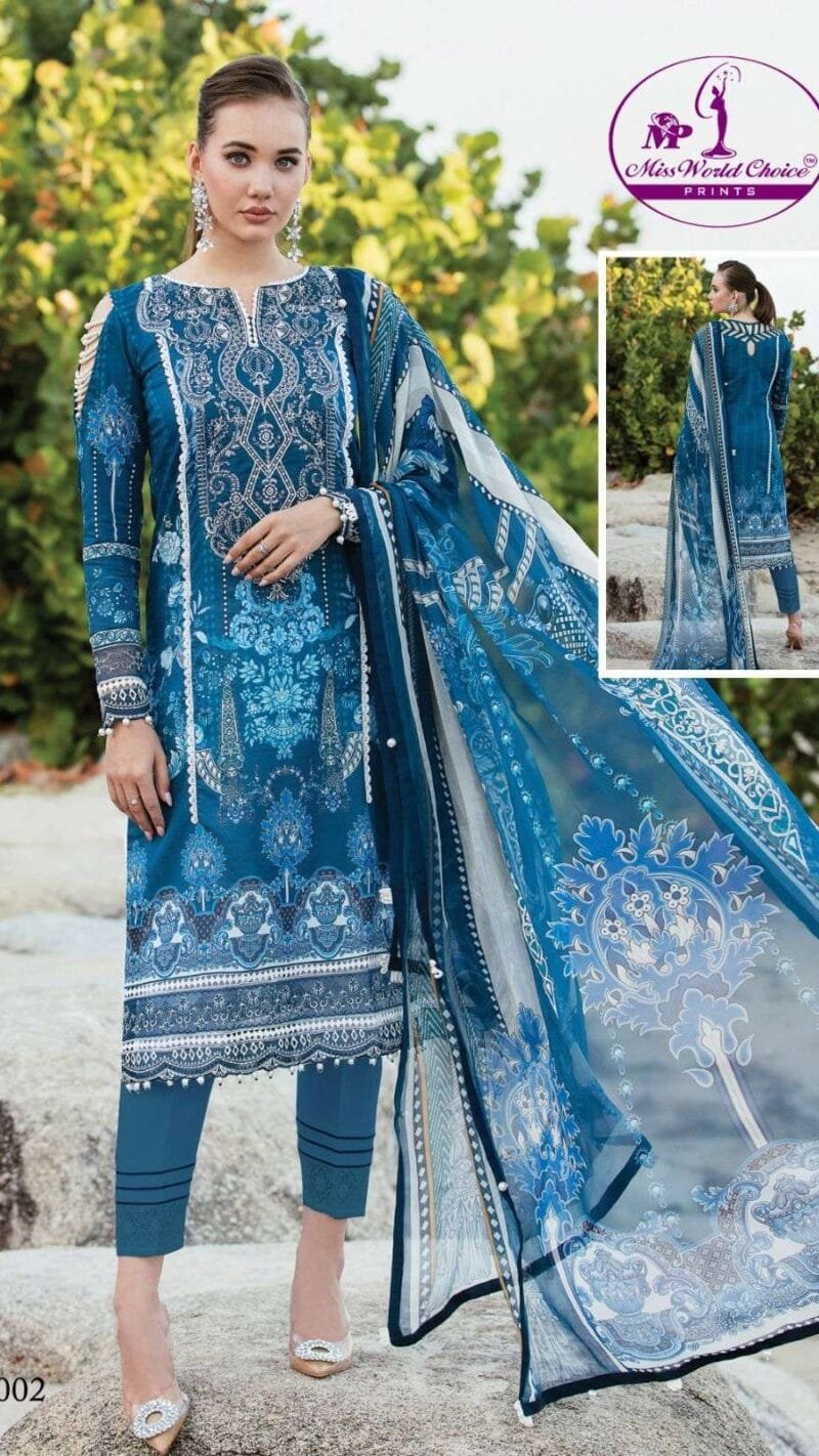 Nooraniyat Vol 2 Miss World Choice Wholesale Cotton Dress Material