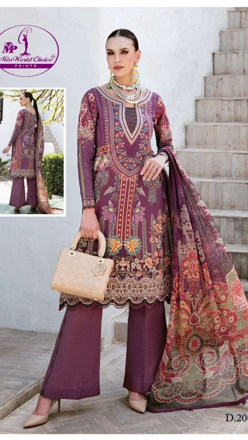 Nooraniyat Vol 2 Miss World Choice Wholesale Cotton Dress Material