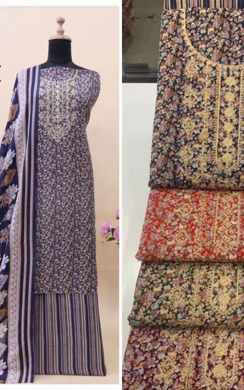 Oreo Fyra Designing Wholesale Cotton Dress Material