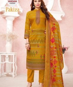 Pakiza Vandana Fashion Wholesale Cotton Dress Material