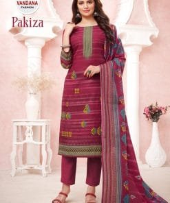 Pakiza Vandana Fashion Wholesale Cotton Dress Material