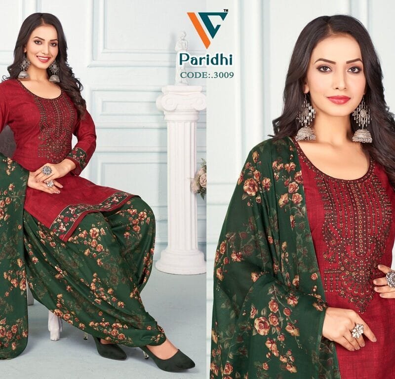 Paridhi Vol 3 Designer Neck Embroidery Work With Diamond Work